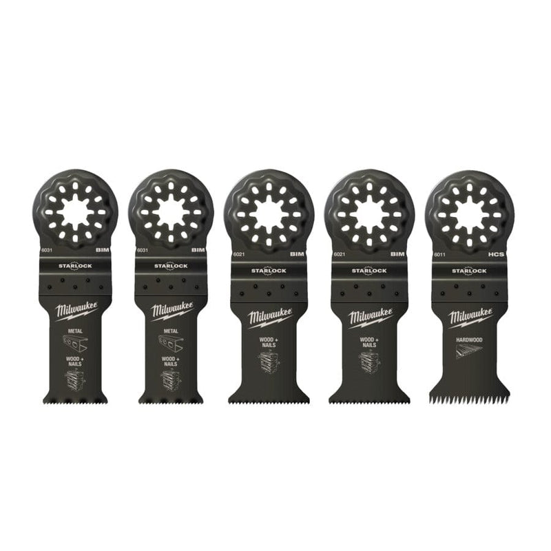 Milwaukee Multitool OMT SL Set Wood/Metal-5pc