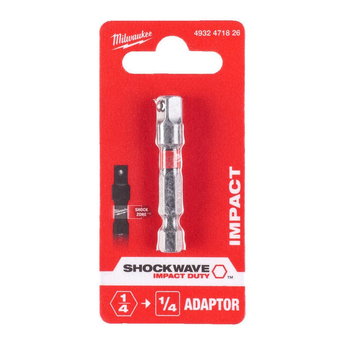 Milwaukee ADAPTER ShW1/4Hex-1/4Sq