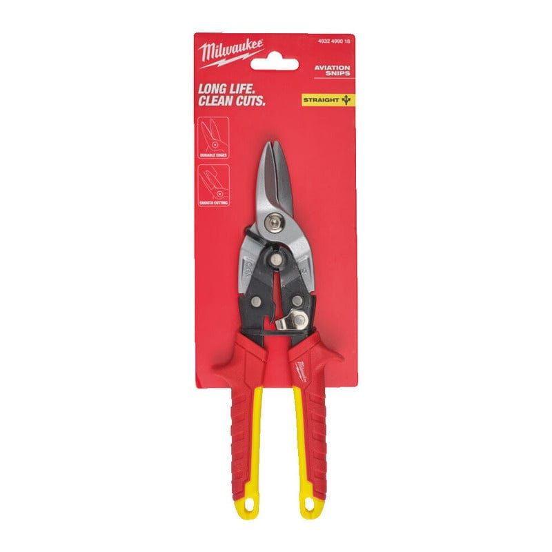 Milwaukee 4932499018 Straight Cutting Aviation Snips Pliers