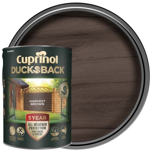 Cuprinol Ducksback 5L - Available in 3 colours