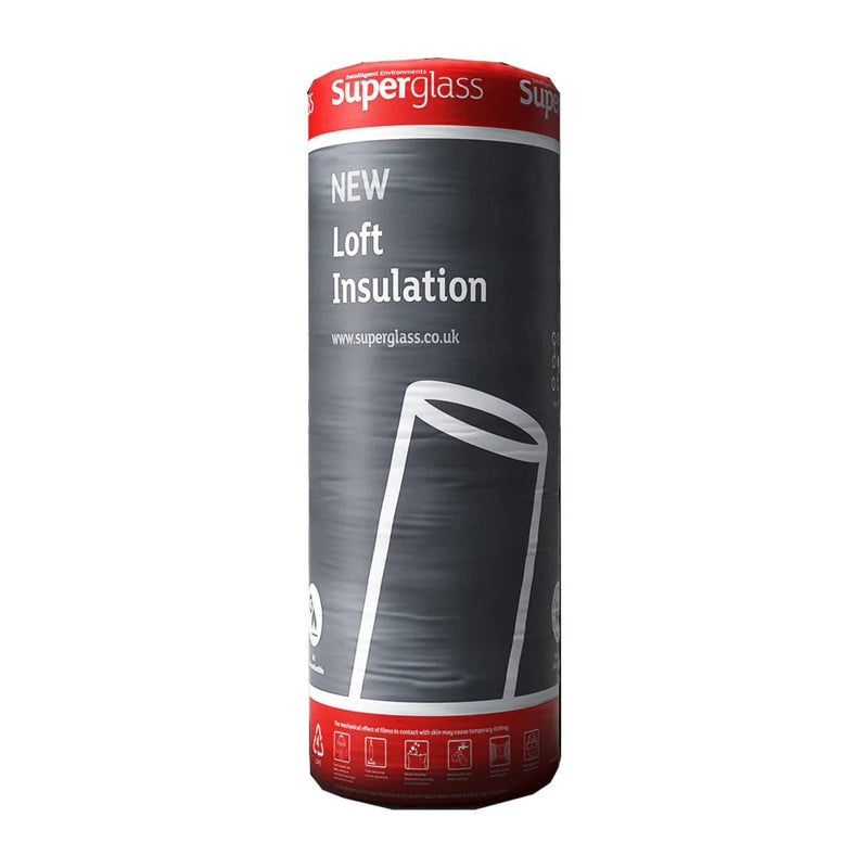 SUPERGLASS Multi Roll Insulation 44. 100mm 10.10 x 1200mm (12.12m2)