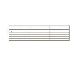 IAE Ashbourne 7-Rail Galv Field Gate | 15 Sizes Available